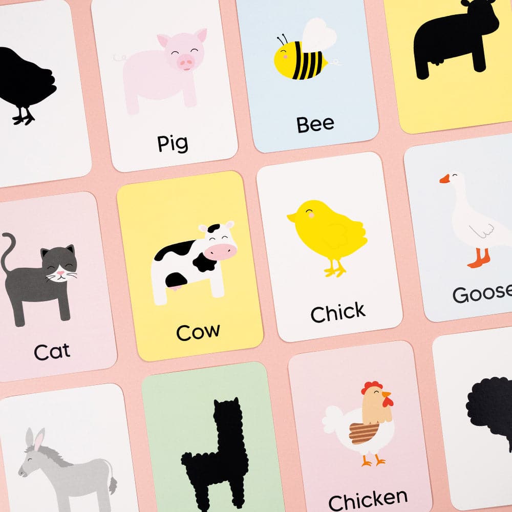 First Farm Animal Flash Cards – Priya & Peanut