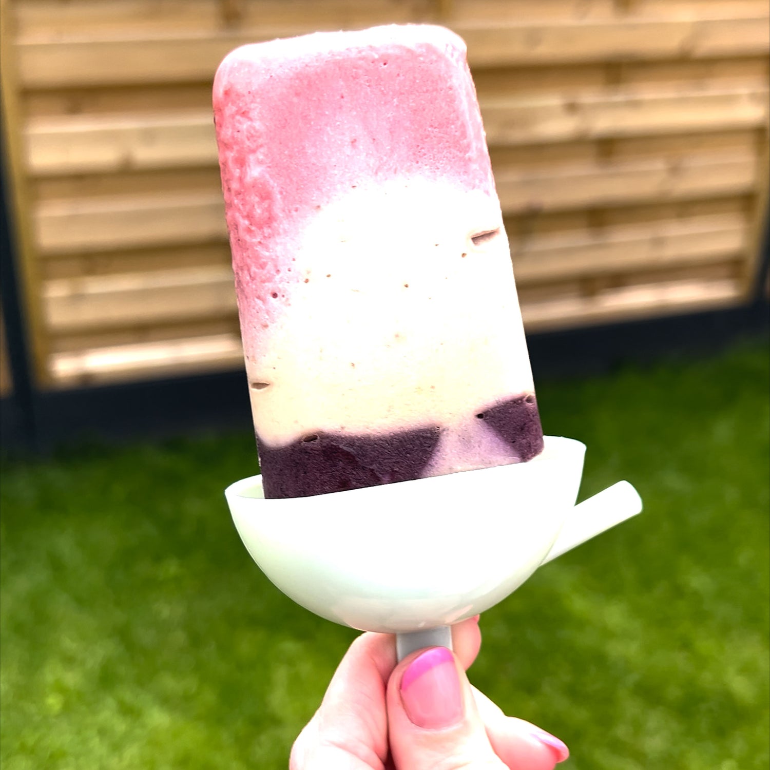 Banana & Berry Ice Pop Recipe For Kids