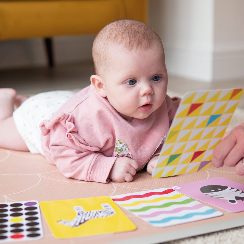 The 3 Month Sensory Box 3 9 Months The Perfect Sensory Toy Box For Babies Priya Peanut