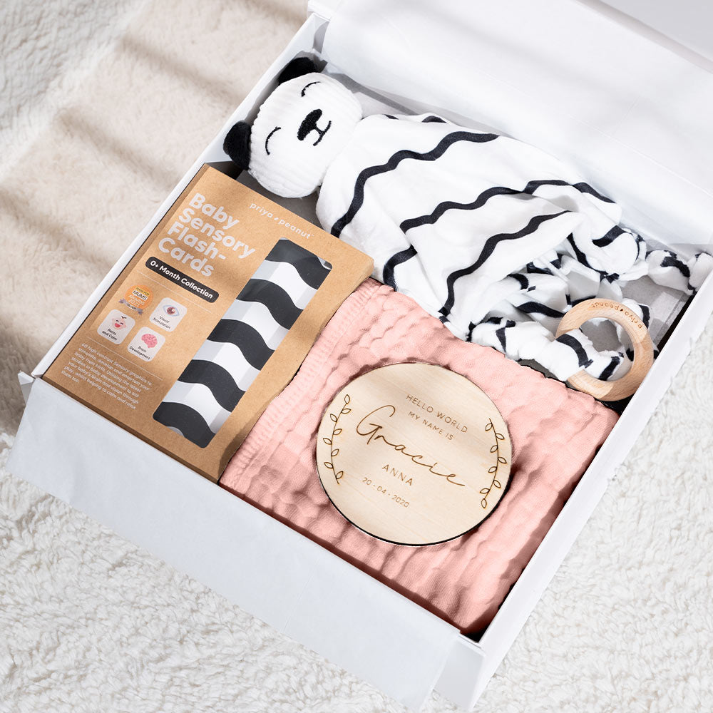 Personalised Newborn Baby Gift Box