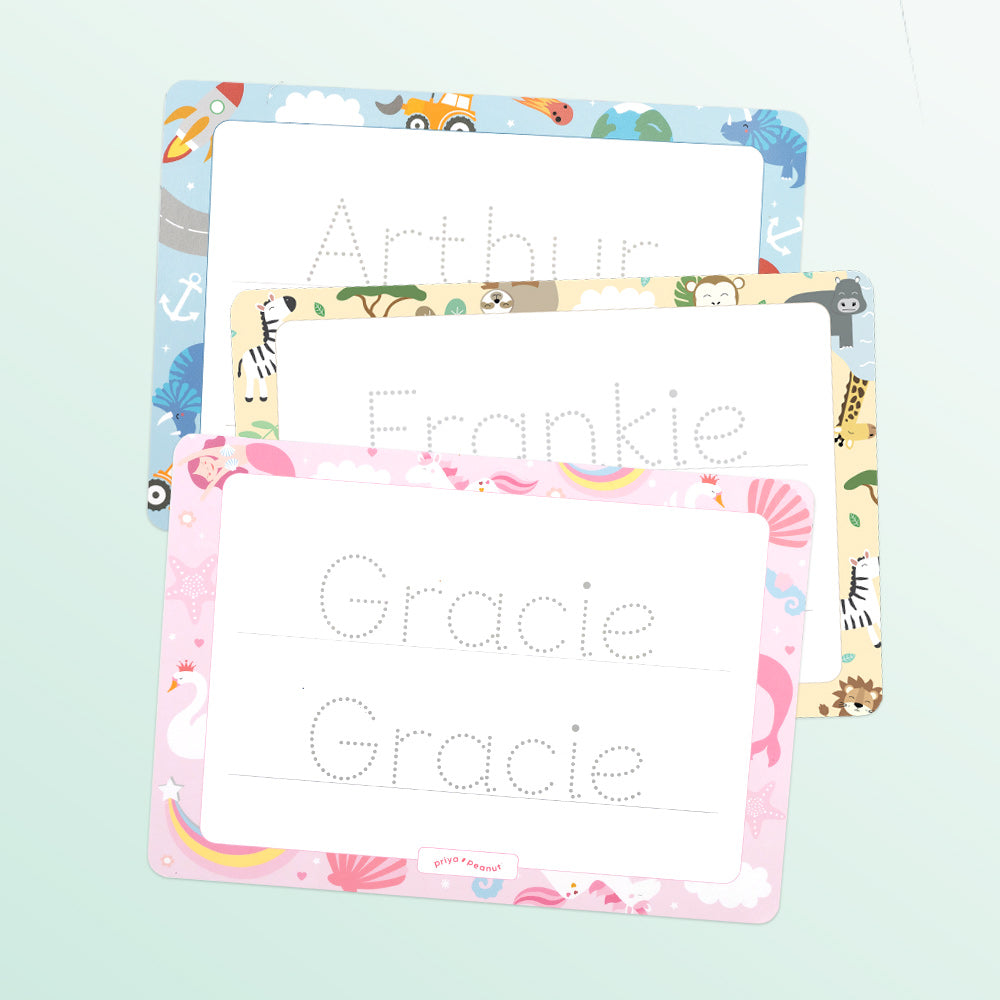 Personalised First Name Writing Mat