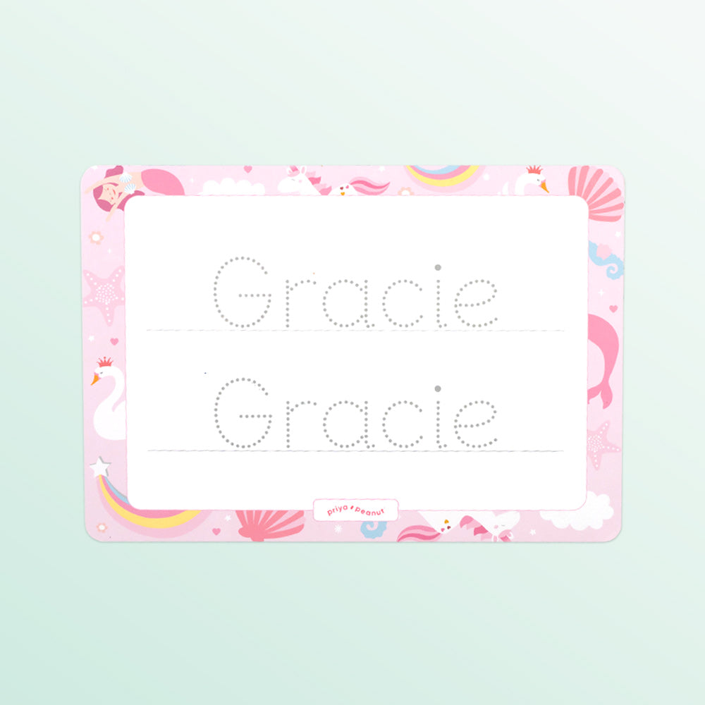 Personalised First Name Writing Mat