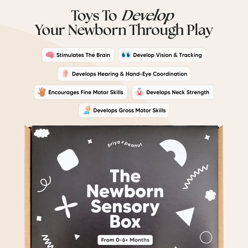 The Newborn Sensory Box (0-6+ Months)