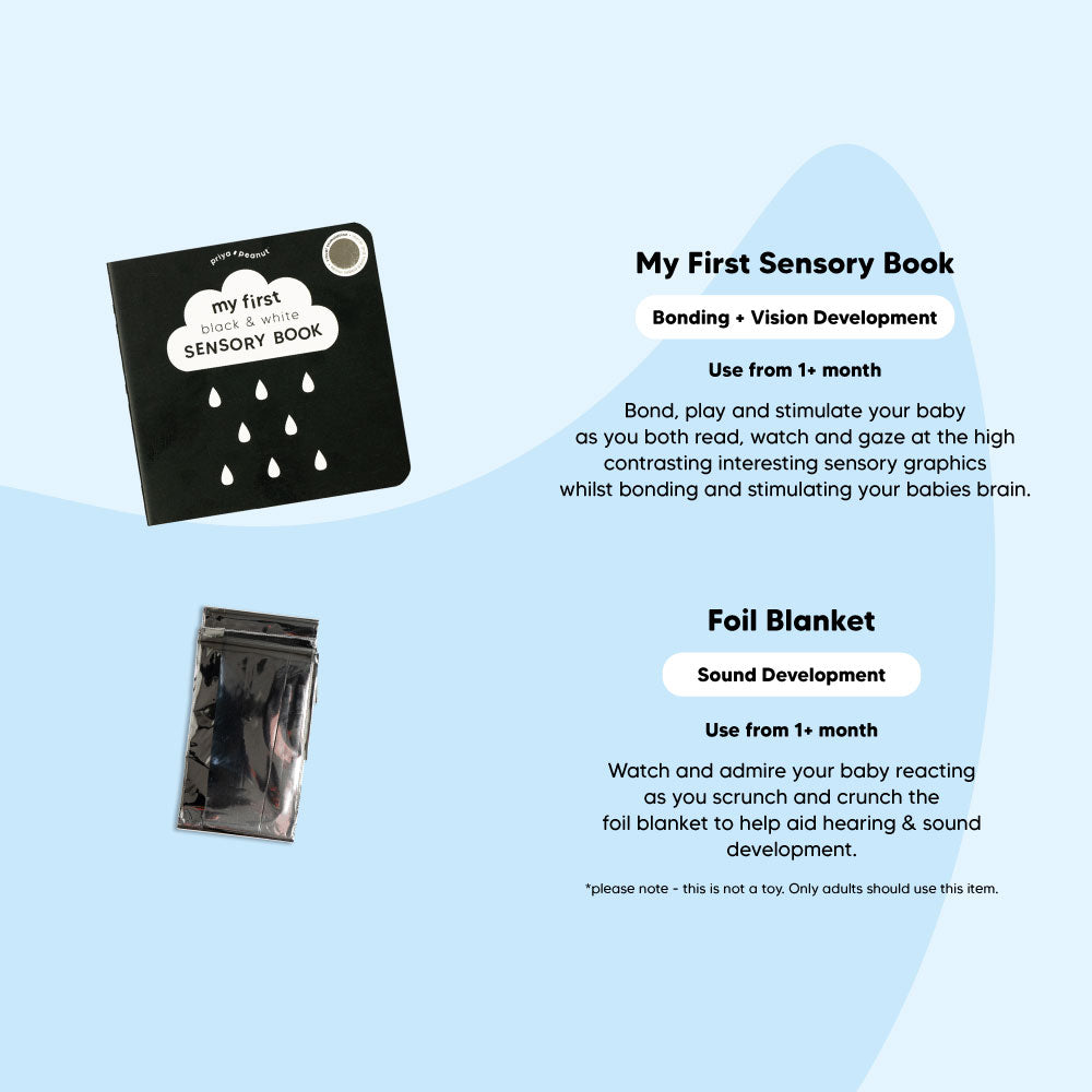 The Newborn Sensory Box (0-6+ Months)