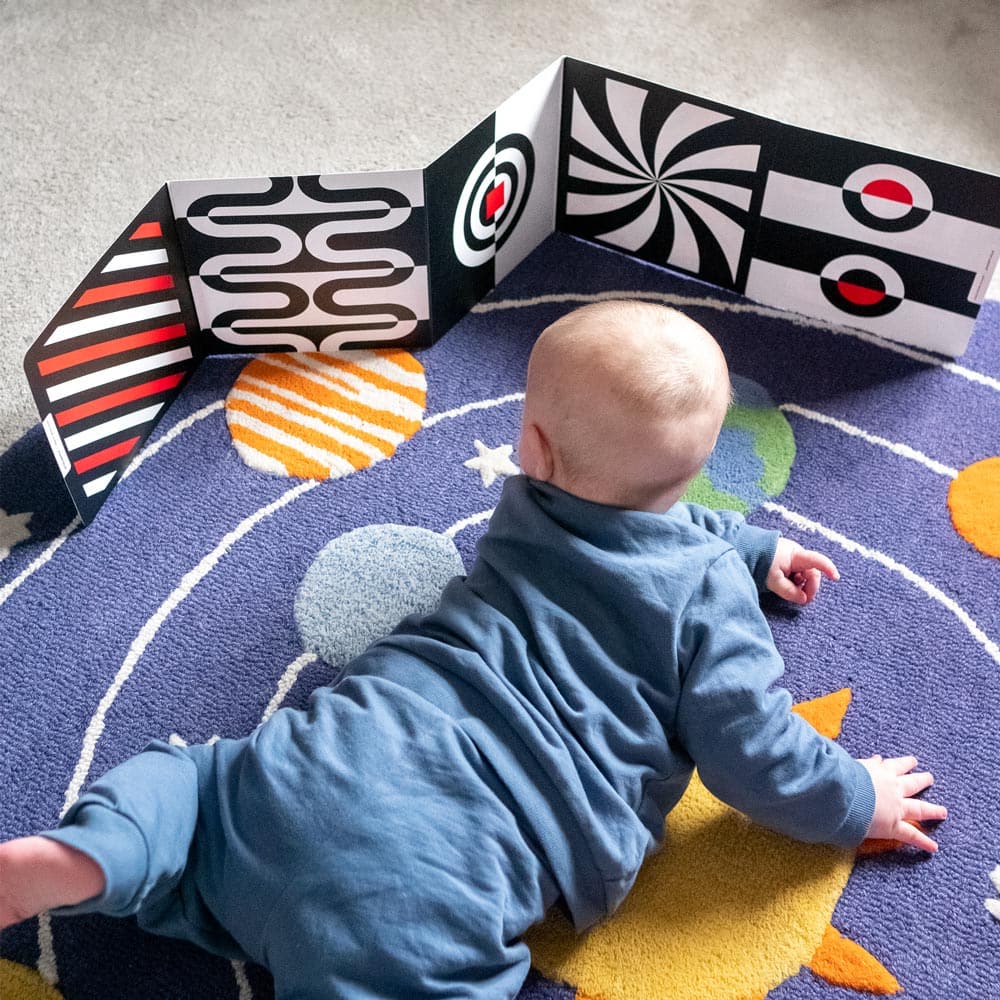 Tablero sensorial para bebés de 0+ meses