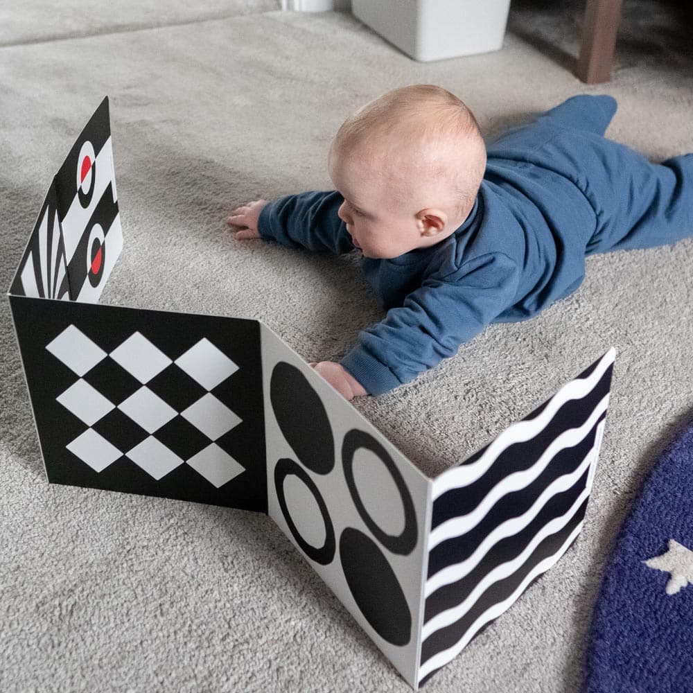 Tablero sensorial para bebés de 0+ meses